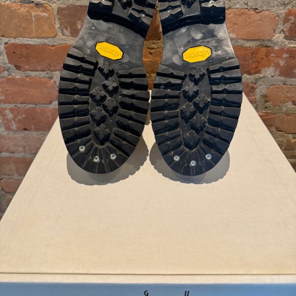 Guidi 20 "Mountain" Boots in Off-White Suede - Picture 7 of 7